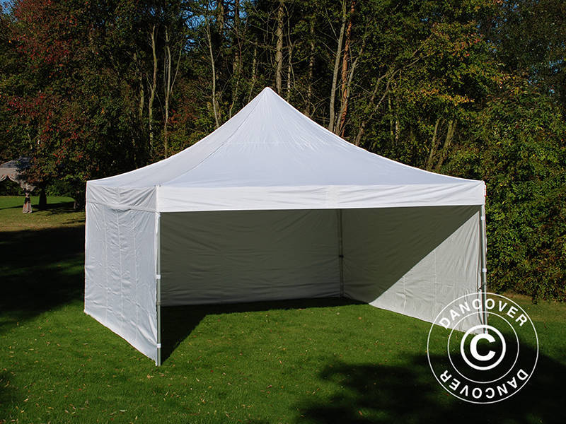 Namiot Ekspresowy FleXtents PRO 5x5m Biały, mq 4 ściany boczne - Image 9
