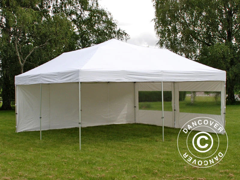 Namiot Ekspresowy FleXtents PRO 6x6m Biały, mq 8 ściany boczne - Image 13