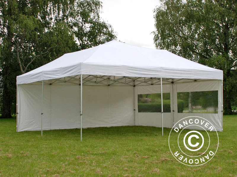 Namiot Ekspresowy FleXtents PRO 6x6m Biały, mq 8 ściany boczne - Image 14