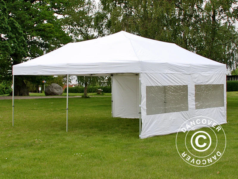 Namiot Ekspresowy FleXtents PRO 6x6m Biały, mq 8 ściany boczne - Image 15