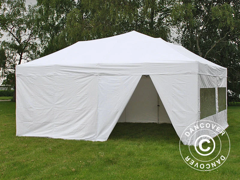 Namiot Ekspresowy FleXtents PRO 6x6m Biały, mq 8 ściany boczne - Image 5