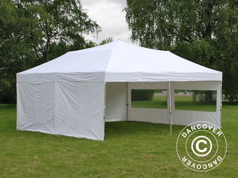 Namiot Ekspresowy FleXtents PRO 6x6m Biały, mq 8 ściany boczne - Image 7