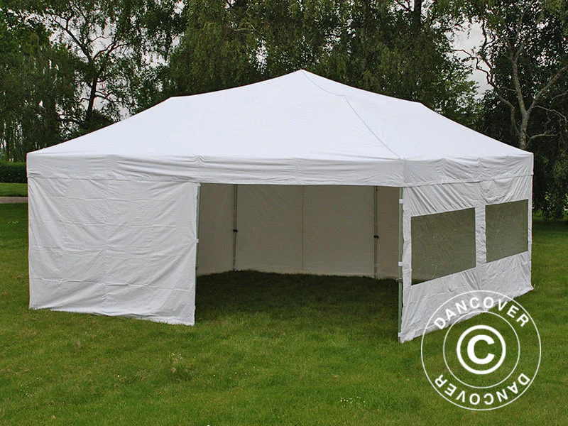 Namiot Ekspresowy FleXtents PRO 6x6m Biały, mq 8 ściany boczne - Image 8