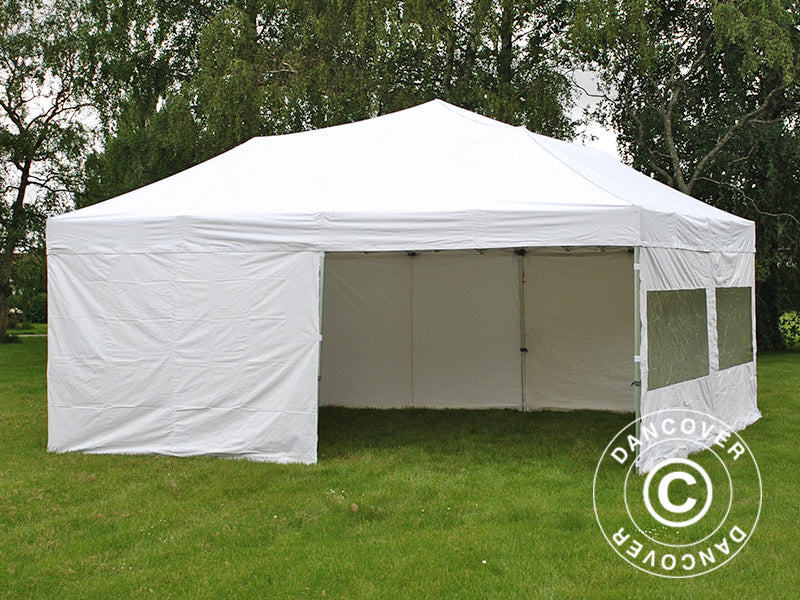 Namiot Ekspresowy FleXtents PRO 6x6m Biały, mq 8 ściany boczne - Image 9