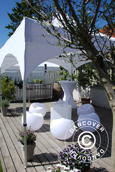 Namiot Ekspresowy FleXtents PRO "Arched" 3x3m Biały, mq 4 ściany boczne - Image 9