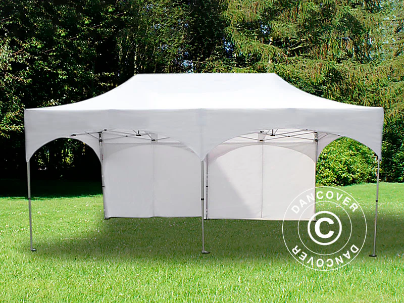 Namiot Ekspresowy FleXtents PRO "Arched" 3x6m Biały, mq 6 ściany boczne - Image 2