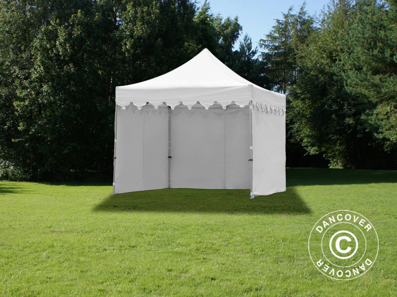 Namiot Ekspresowy FleXtents PRO "Morocco" 3x3m Biały, mq 4 ściany boczne - Image 5