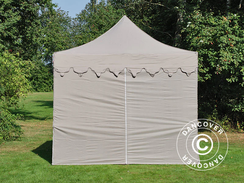 Namiot Ekspresowy FleXtents PRO "Morocco" 3x3m Latte, mq 4 ściany boczne - Image 10