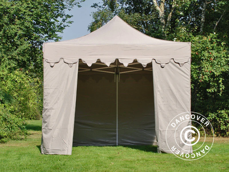 Namiot Ekspresowy FleXtents PRO "Morocco" 3x3m Latte, mq 4 ściany boczne - Image 11