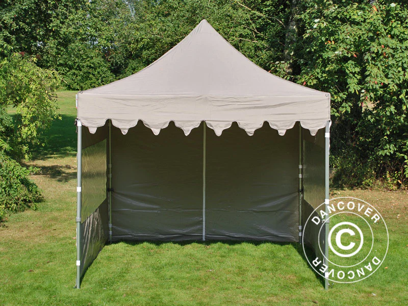 Namiot Ekspresowy FleXtents PRO "Morocco" 3x3m Latte, mq 4 ściany boczne - Image 13