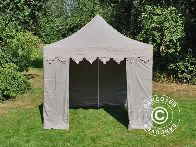 Namiot Ekspresowy FleXtents PRO "Morocco" 3x3m Latte, mq 4 ściany boczne - Image 3
