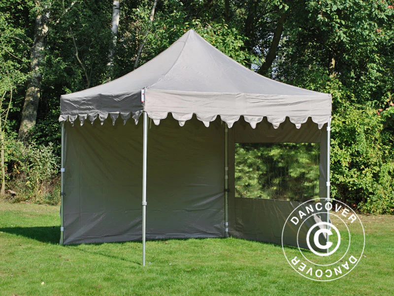 Namiot Ekspresowy FleXtents PRO "Morocco" 3x3m Latte, mq 4 ściany boczne - Image 8