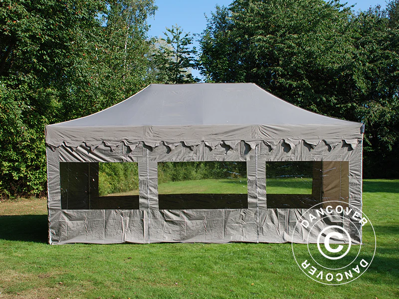 Namiot Ekspresowy FleXtents PRO "Morocco" 4x6m Latte, mq 8 ściany boczne - Image 3