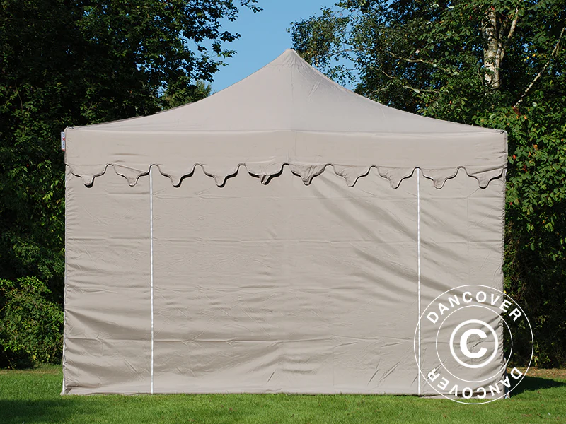 Namiot Ekspresowy FleXtents PRO "Morocco" 4x6m Latte, mq 8 ściany boczne - Image 4