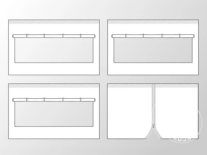 Namiot ekspresowy FleXtents® PRO, namiot medyczny i ratunkowy, 3x3m, czerwony/biały, 4 ściany boczne - Image 4