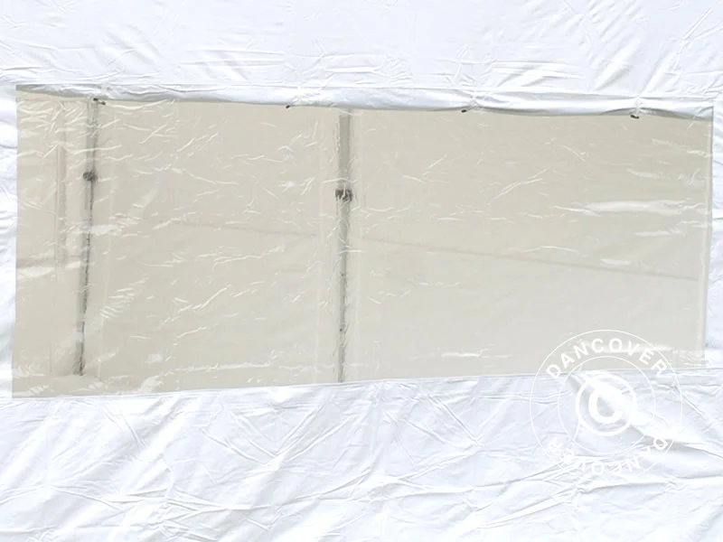 Namiot ekspresowy FleXtents® PRO, namiot medyczny i ratunkowy, 3x3m, czerwony/biały, 4 ściany boczne - Image 5