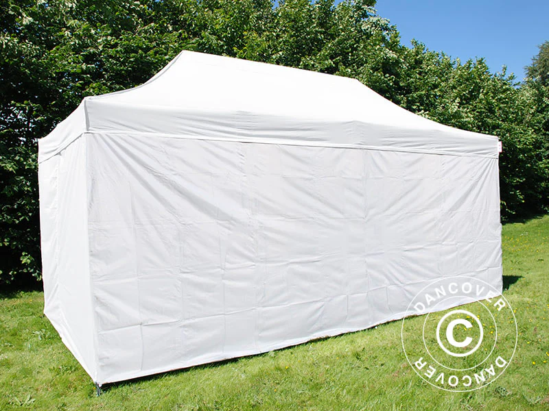 Namiot ekspresowy FleXtents® PRO, namiot medyczny i ratunkowy, 3x6m, biały, w tym 6 ściany boczne - Image 4