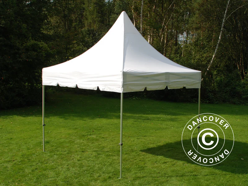 Namiot ekspresowy FleXtents PRO Peak Pagoda 3x3m Biały, mq 4 ściany boczne - Image 3