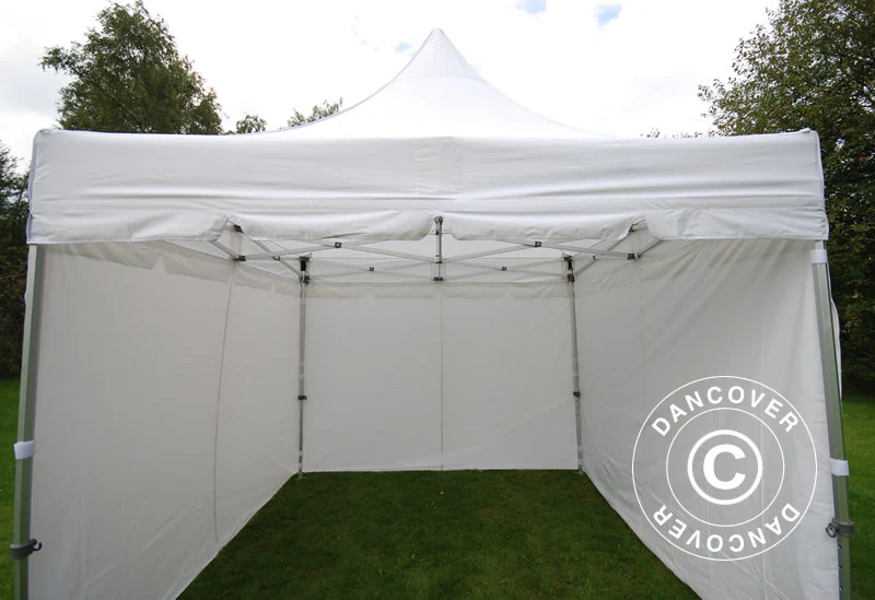 Namiot ekspresowy FleXtents PRO Peak Pagoda 3x3m Biały, mq 4 ściany boczne - Image 8