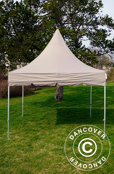 Namiot ekspresowy FleXtents PRO Peak Pagoda 3x3m Latte - Image 13