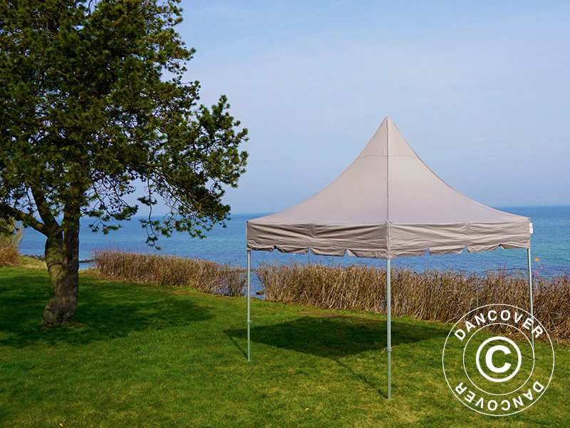 Namiot ekspresowy FleXtents PRO Peak Pagoda 3x3m Latte - Image 8