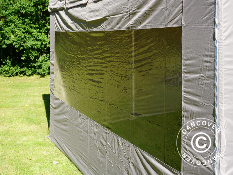 Namiot ekspresowy FleXtents PRO Peak Pagoda 3x3m Latte, mq 4 ściany boczne - Image 17