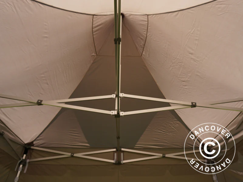 Namiot ekspresowy FleXtents PRO Peak Pagoda 3x3m Latte, mq 4 ściany boczne - Image 27