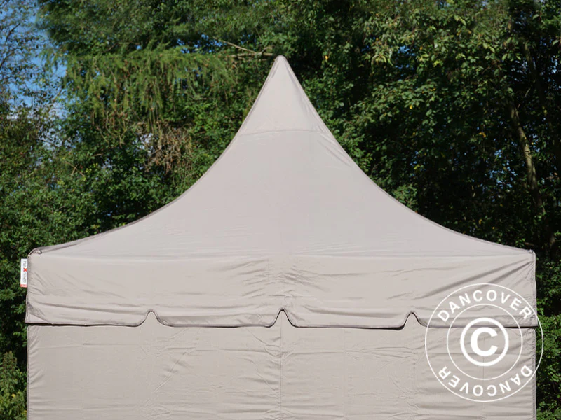 Namiot ekspresowy FleXtents PRO Peak Pagoda 3x3m Latte, mq 4 ściany boczne - Image 30
