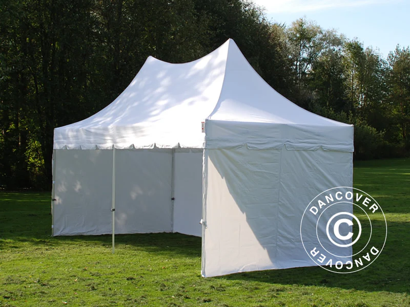 Namiot ekspresowy FleXtents PRO Peak Pagoda 3x6m Biały, mq 6 ściany boczne w zestawie - Image 10