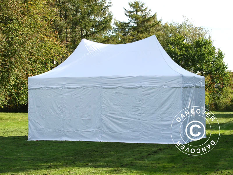Namiot ekspresowy FleXtents PRO Peak Pagoda 3x6m Biały, mq 6 ściany boczne w zestawie - Image 2