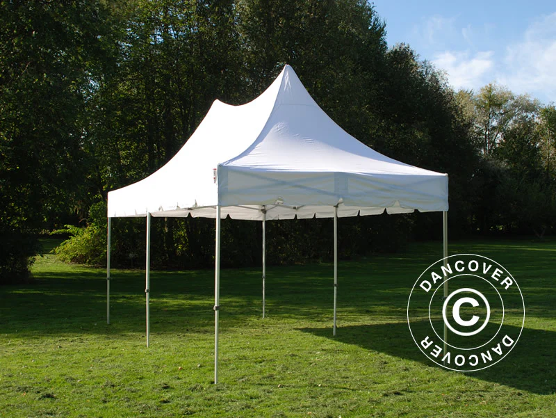 Namiot ekspresowy FleXtents PRO Peak Pagoda 3x6m Biały, mq 6 ściany boczne w zestawie - Image 4