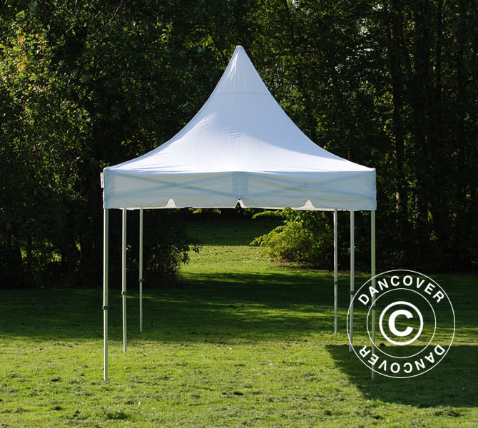 Namiot ekspresowy FleXtents PRO Peak Pagoda 3x6m Biały, mq 6 ściany boczne w zestawie - Image 5