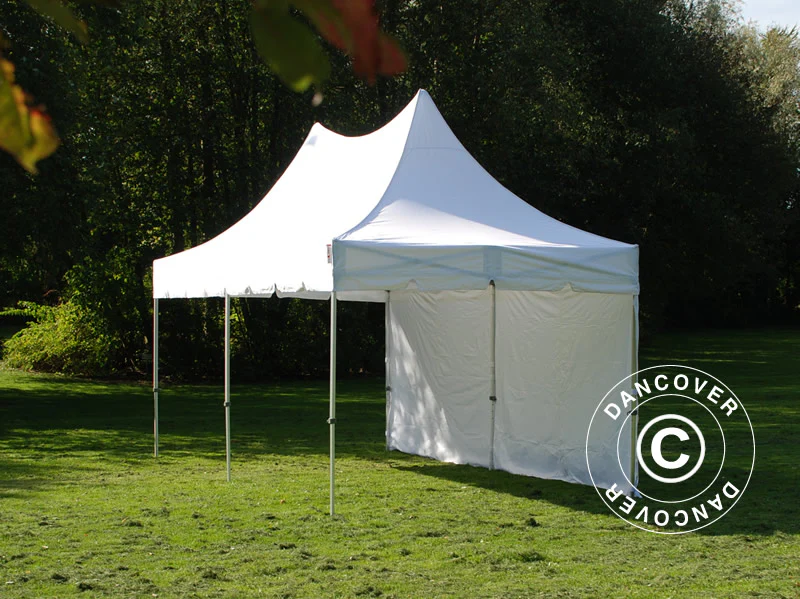 Namiot ekspresowy FleXtents PRO Peak Pagoda 3x6m Biały, mq 6 ściany boczne w zestawie - Image 6