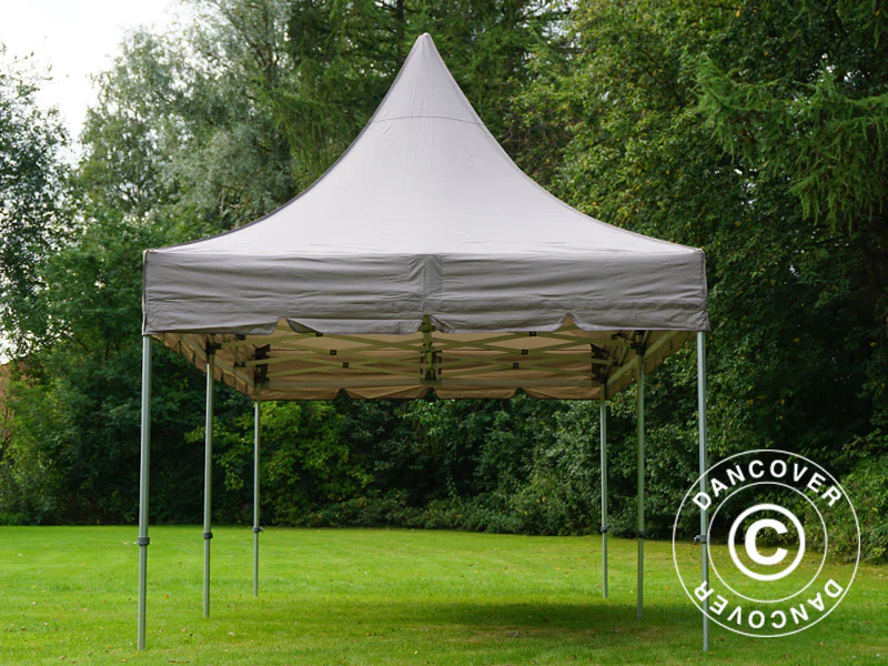 Namiot ekspresowy FleXtents PRO Peak Pagoda 3x6m Latte - Image 7