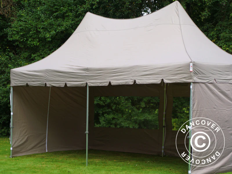 Namiot ekspresowy FleXtents PRO Peak Pagoda 3x6m Latte, mq 6 ściany boczne - Image 20