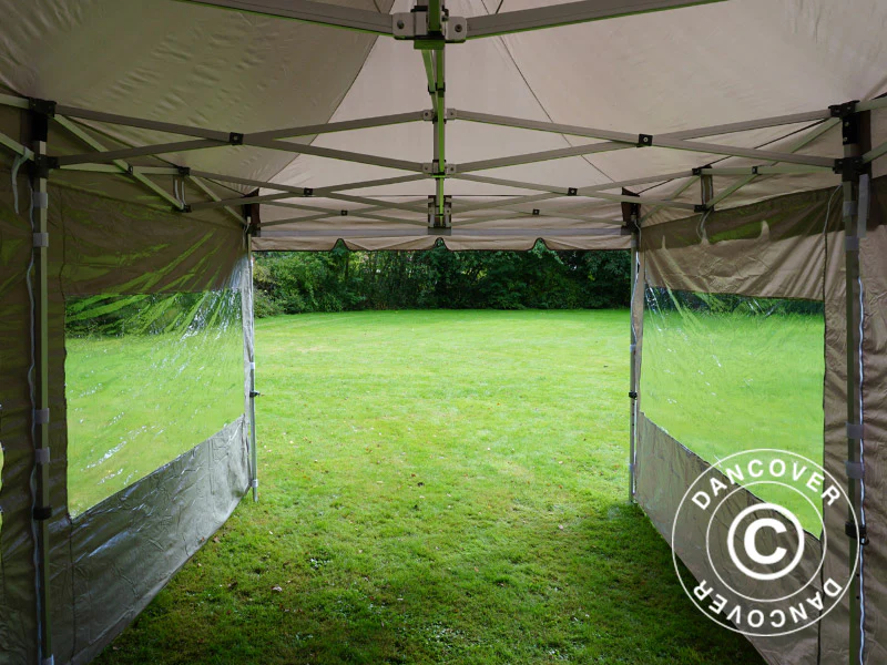 Namiot ekspresowy FleXtents PRO Peak Pagoda 3x6m Latte, mq 6 ściany boczne - Image 25