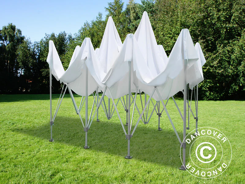 Namiot ekspresowy FleXtents PRO Peak Pagoda 4x6m Biały - Image 7
