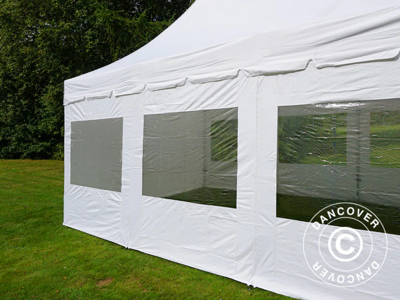 Namiot ekspresowy FleXtents PRO Peak Pagoda 4x6m Biały, mq 8 ściany boczne - Image 11