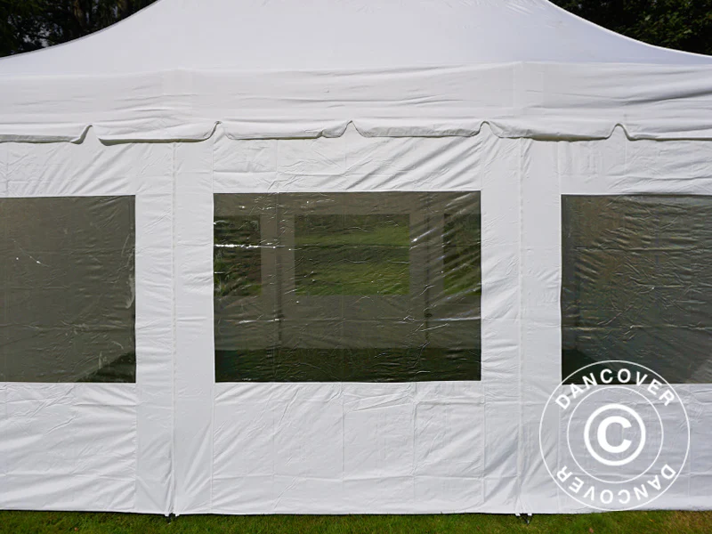 Namiot ekspresowy FleXtents PRO Peak Pagoda 4x6m Biały, mq 8 ściany boczne - Image 12