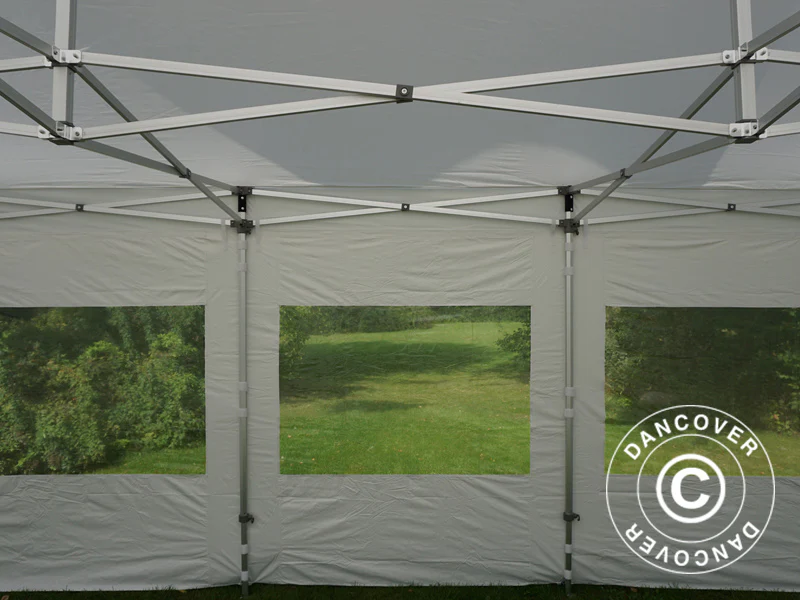 Namiot ekspresowy FleXtents PRO Peak Pagoda 4x6m Biały, mq 8 ściany boczne - Image 19
