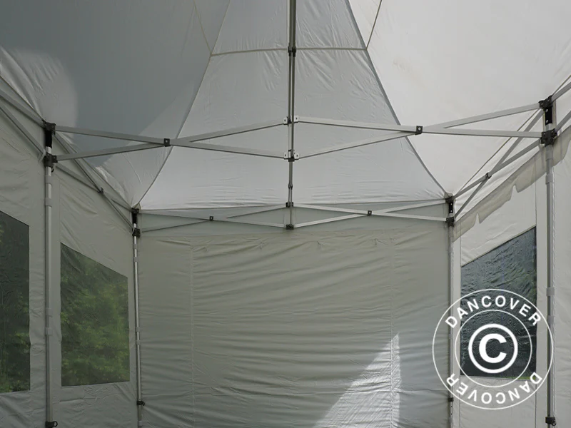 Namiot ekspresowy FleXtents PRO Peak Pagoda 4x6m Biały, mq 8 ściany boczne - Image 21