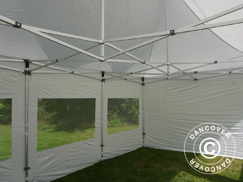 Namiot ekspresowy FleXtents PRO Peak Pagoda 4x6m Biały, mq 8 ściany boczne - Image 22