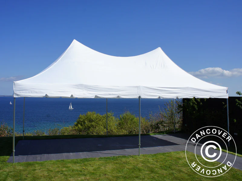 Namiot ekspresowy FleXtents PRO Peak Pagoda 4x8m Biały - Image 3