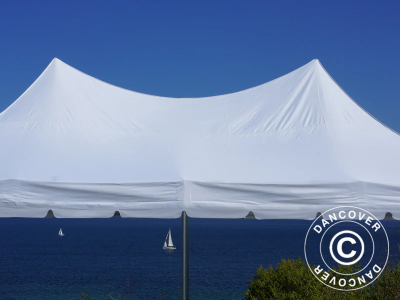 Namiot ekspresowy FleXtents PRO Peak Pagoda 4x8m Biały - Image 6