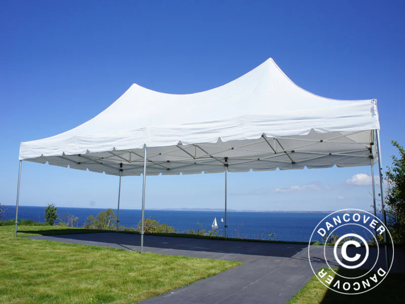 Namiot ekspresowy FleXtents PRO Peak Pagoda 4x8m Biały, mq 6 ściany boczne - Image 8