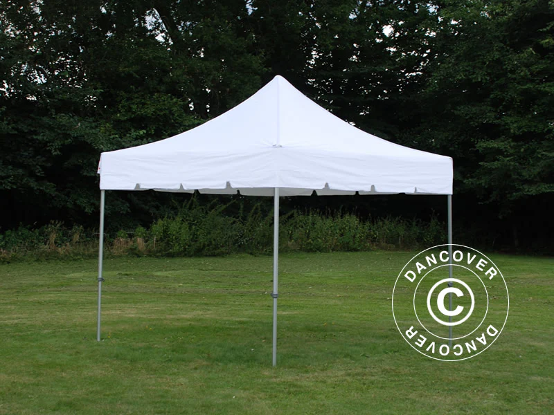 Namiot Ekspresowy FleXtents PRO "Peaked" 3x3m Biały, mq 4 ściany boczne - Image 6