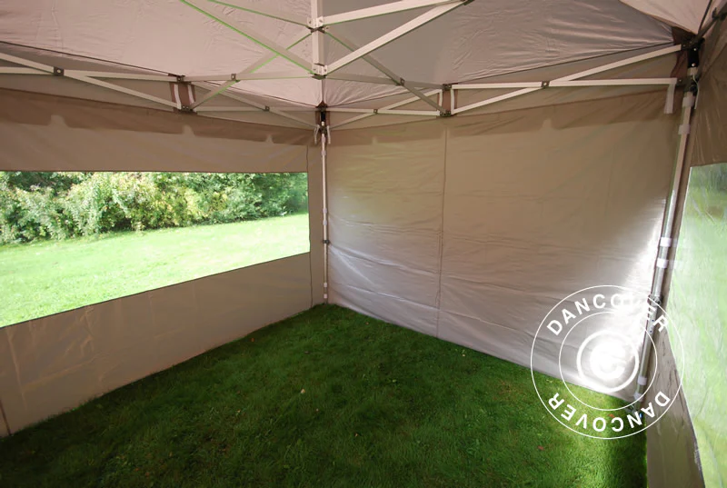 Namiot Ekspresowy FleXtents PRO "Peaked" 3x3m Latte, mq 4 ściany boczne - Image 13