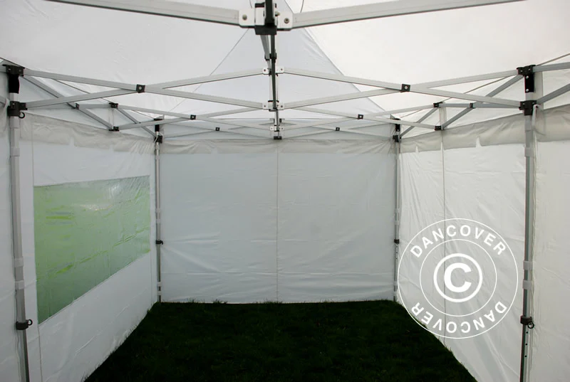 Namiot Ekspresowy FleXtents PRO "Peaked" 3x6m Biały, mq 6 ściany boczne - Image 11