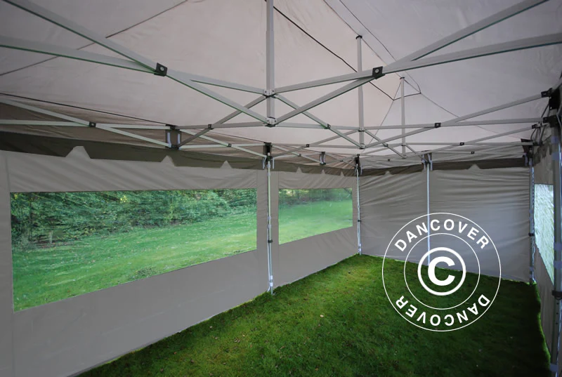 Namiot Ekspresowy FleXtents PRO "Peaked" 3x6m Latte, mq 6 ściany boczne - Image 12