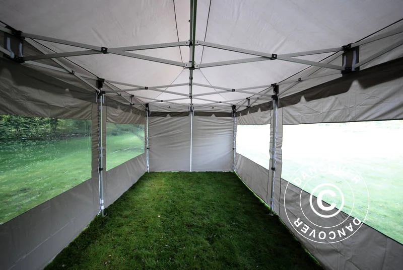 Namiot Ekspresowy FleXtents PRO "Peaked" 3x6m Latte, mq 6 ściany boczne - Image 14